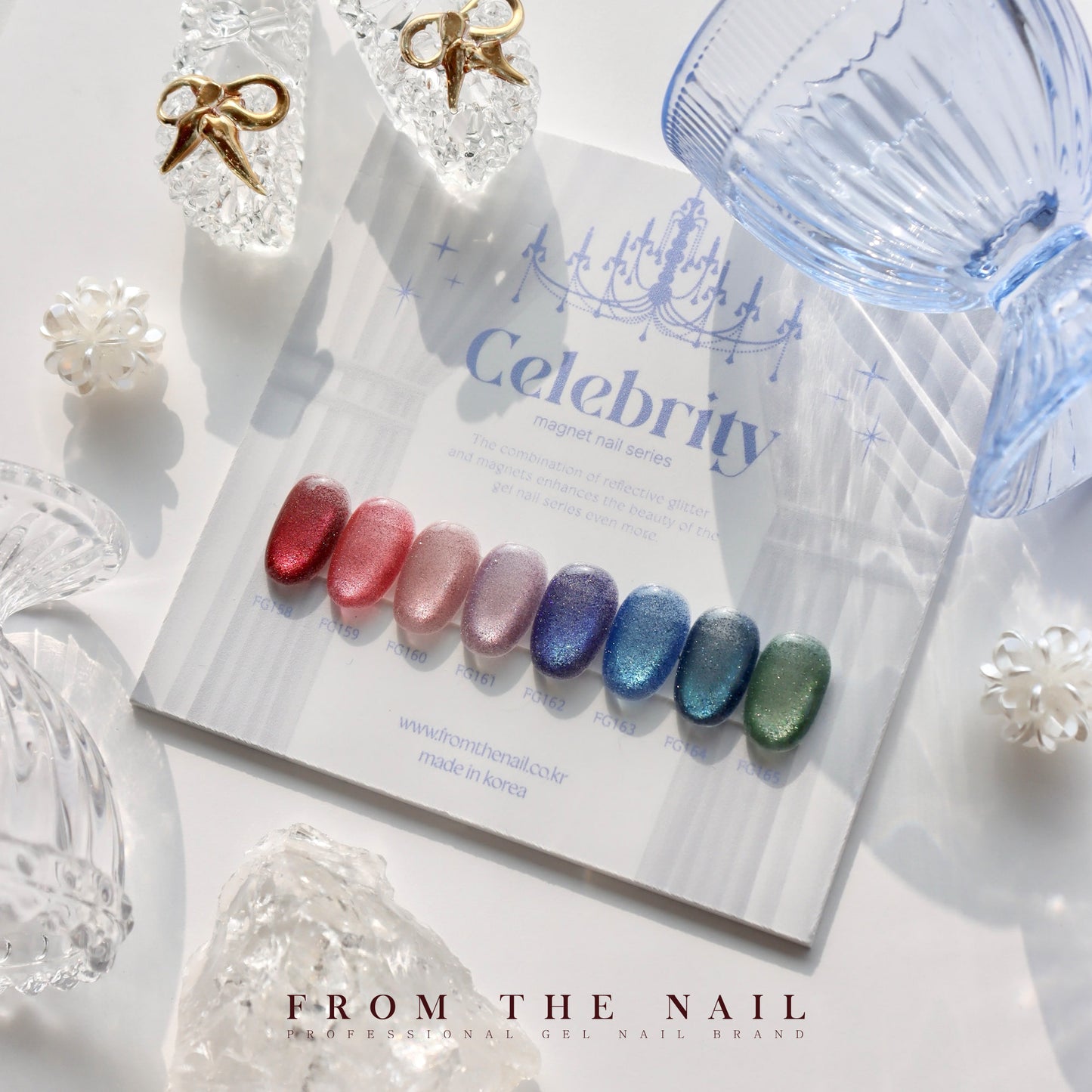 [From the Nail] Magnetic Gel Celebrity collection 8 colours